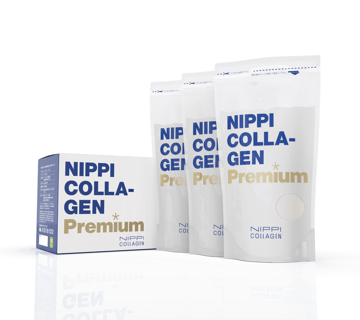 NIPPI 升級健康版膠原蛋白肽 Collagen Premium (100克 x 3包)