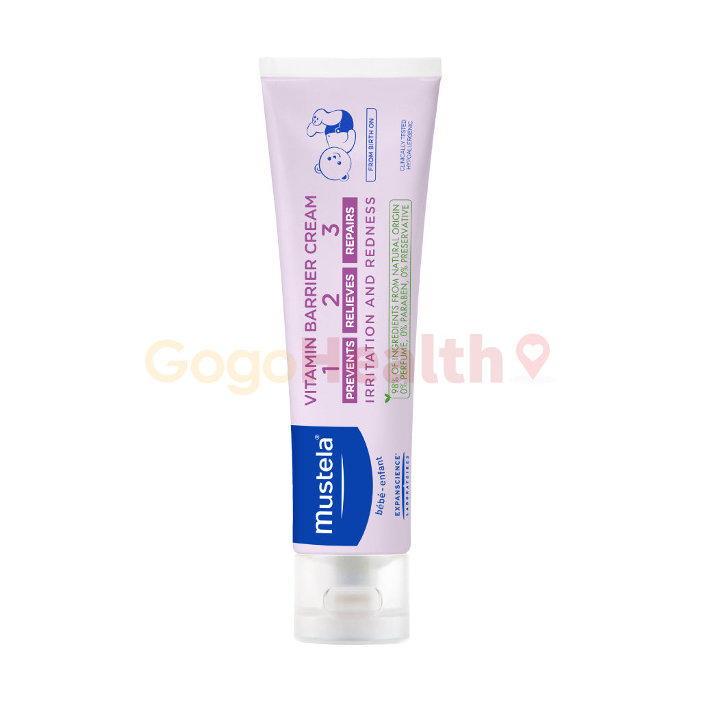 Mustela Vitamin Barrier Cream 123 (100ml)