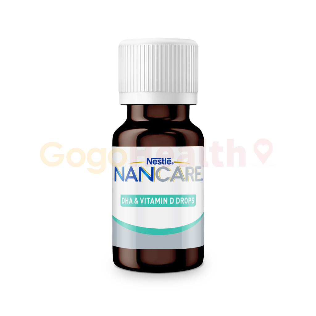 Nestlé® NANCARE® Milk Complete Nutrients Vitamin D & DHA Drops (10ml)