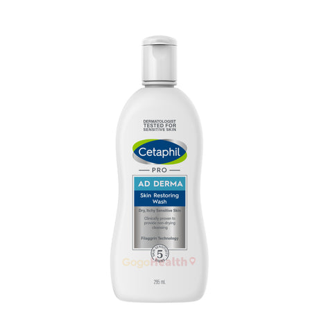 舒特膚 Cetaphil 倍加護潔膚露 PRO AD Derma Skin Restoring Wash (295毫升)