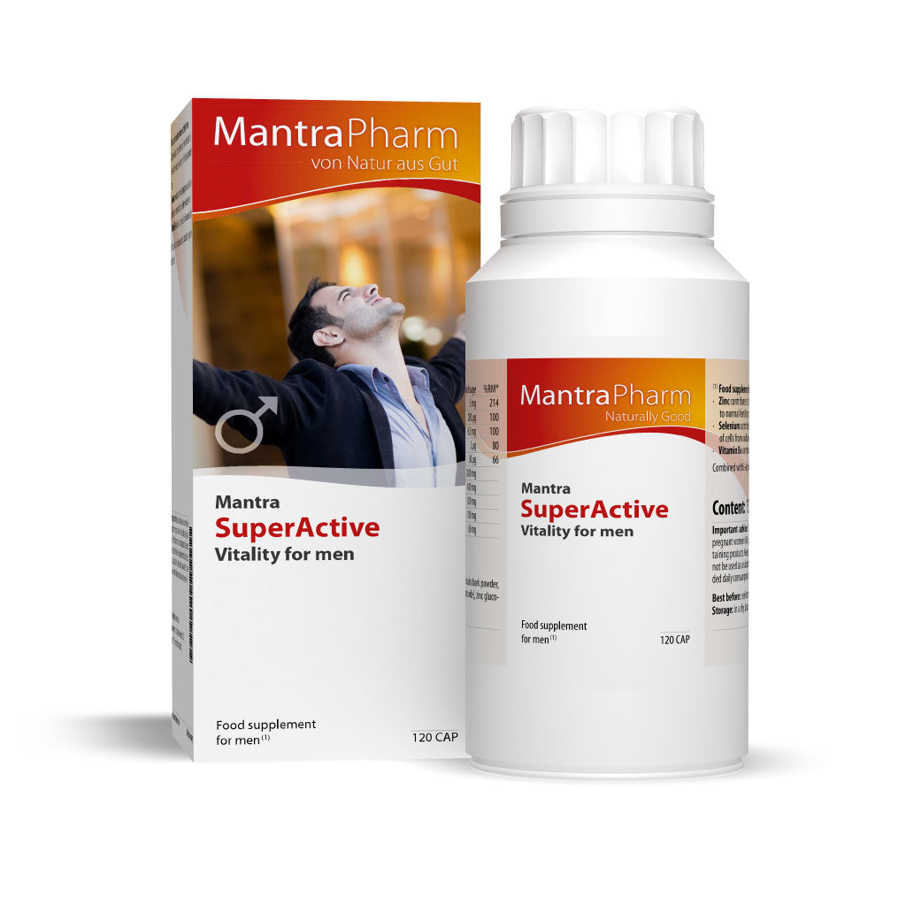 Mantra SuperActive Vitality for men (120 capsules)