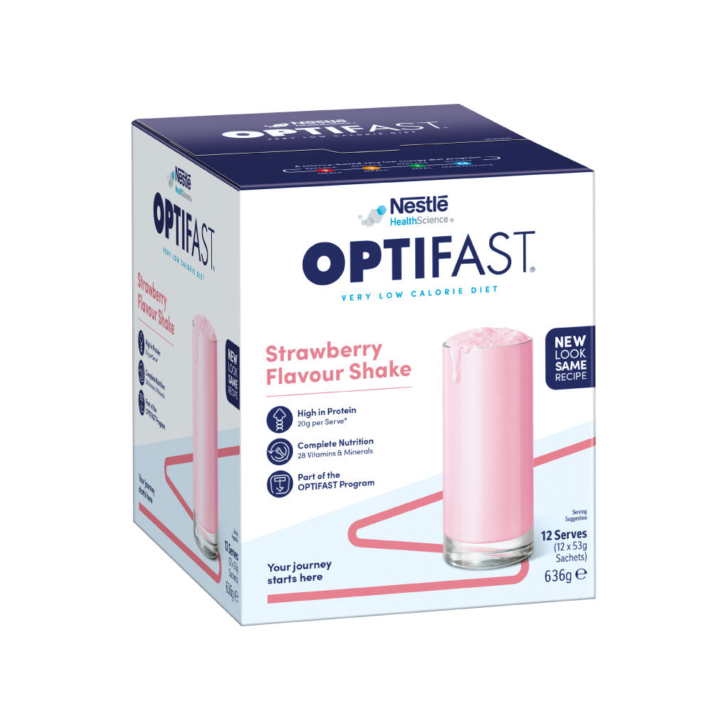 OPTIFAST-Shake-瘦身-奶昔-代餐-Weightloss-Milkshake-雀巢-Nestlé-草莓味-草莓-味-Strawberry-GogoHealth