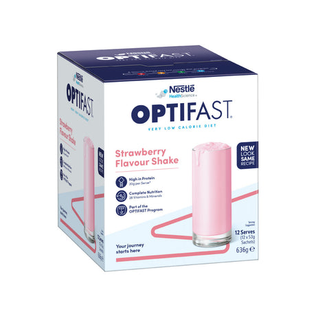 OPTIFAST-Shake-瘦身-奶昔-代餐-Weightloss-Milkshake-雀巢-Nestlé-草莓味-草莓-味-Strawberry-GogoHealth