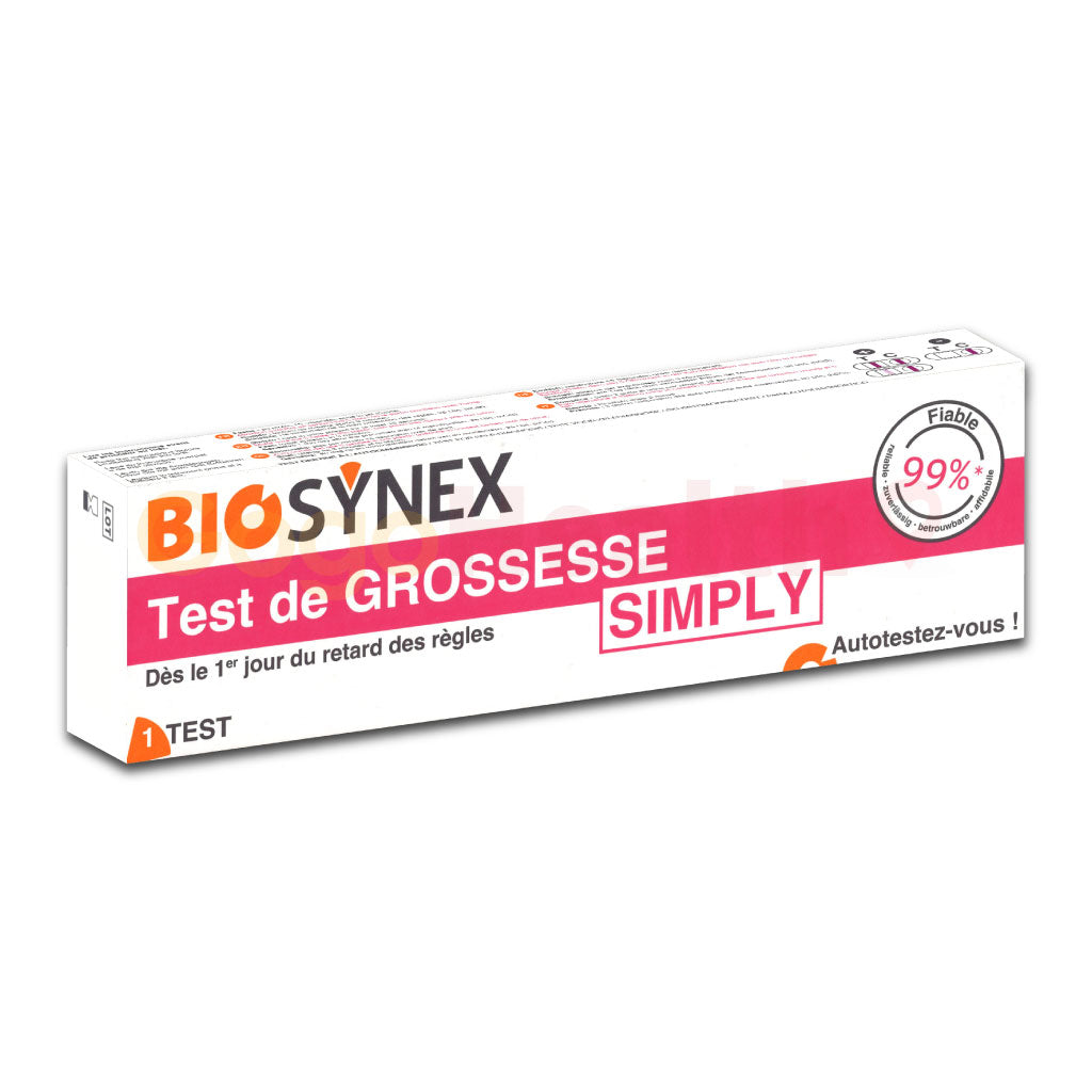 BIOSYNEX Highly Sensitive Simply Pregnancy Test (1 Test) Accuracy More than 99%