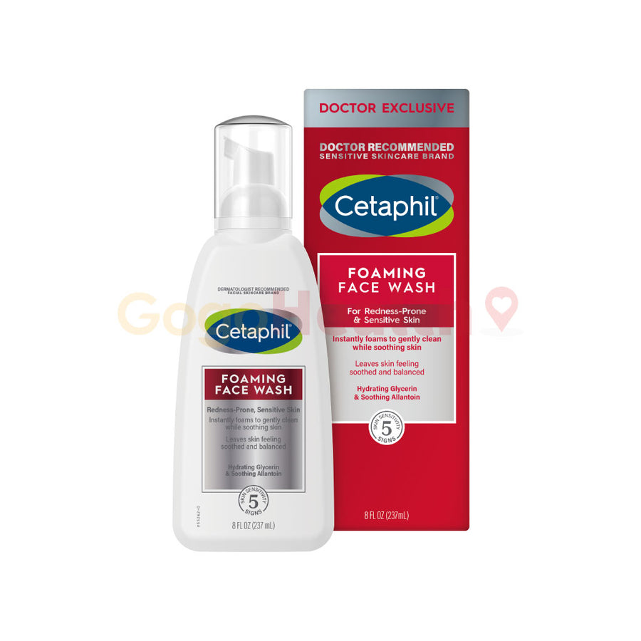 Cetaphil Redness Relieving Foaming Face Wash (237ml) – GogoHealth