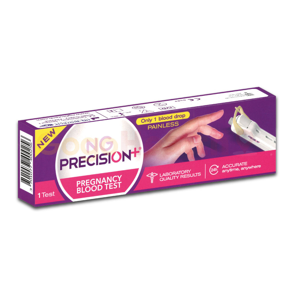 NG PRECISION+ 血液驗孕測試 Pregnancy blood test (1個測試) 更可靠的驗孕測試