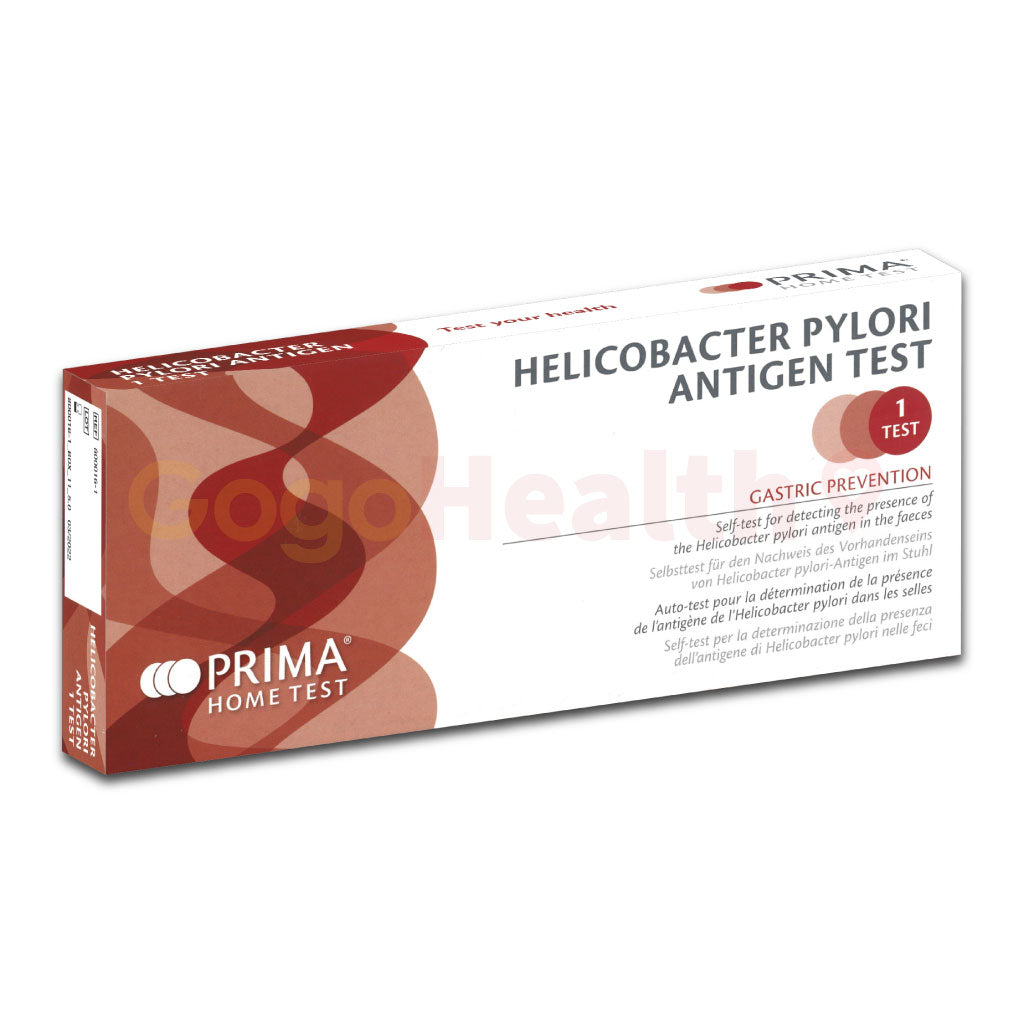 PRIMA Helicobacter Pylori Antigen test (1 test) Detects H. pylori antigens