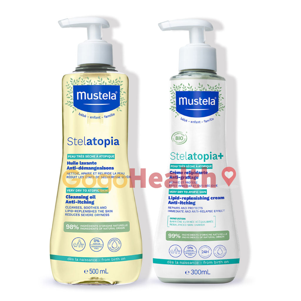 [Exclusive Set] Stelatopia + Eczema Set - Cleansing and moisturizing (preventing eczema)