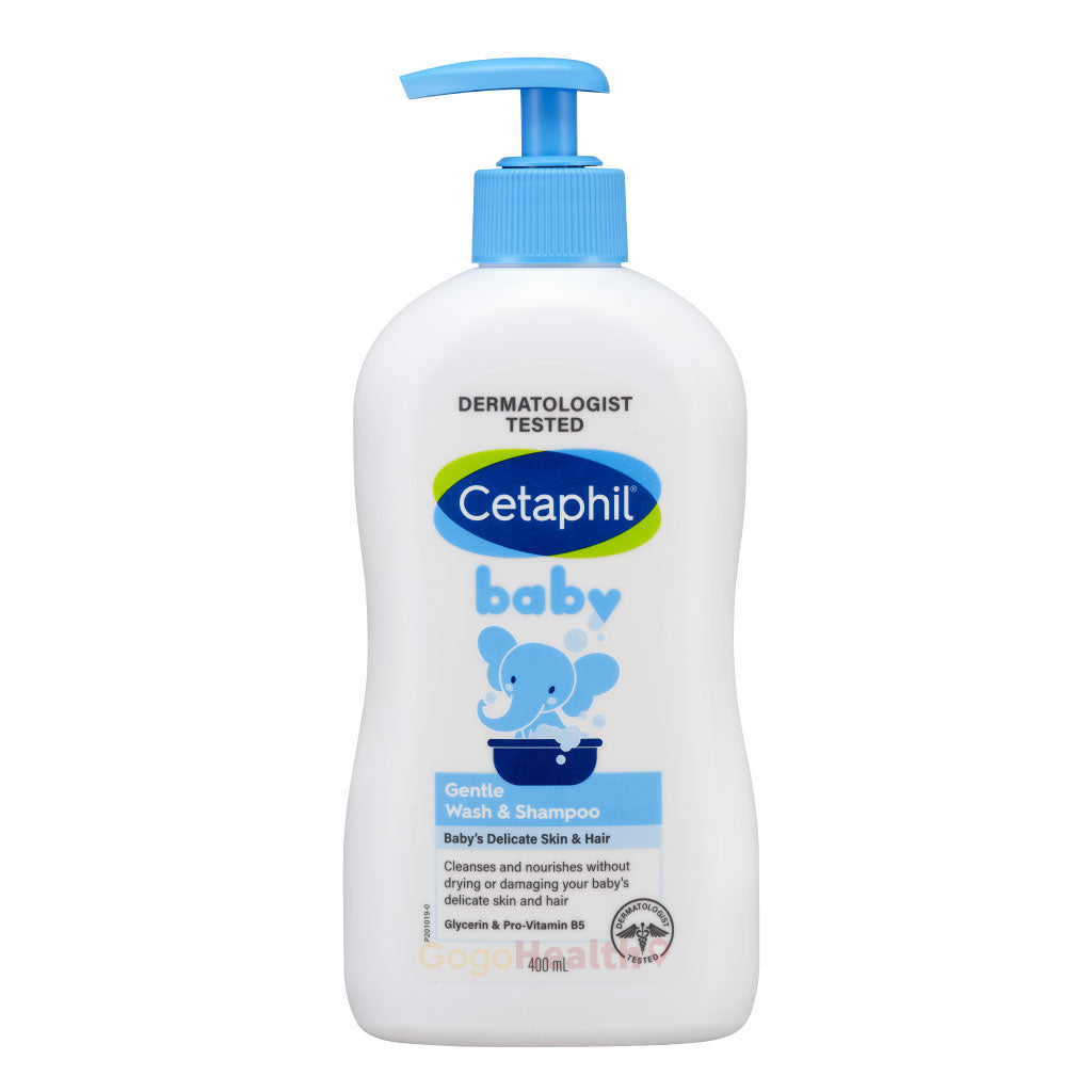 舒特膚 Cetaphil baby 嬰兒潔膚及洗髮露 Gentle Wash & Shampoo  (400毫升)