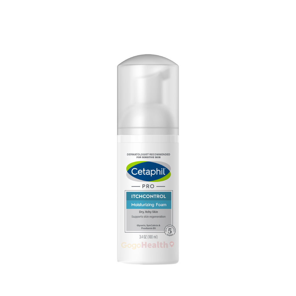 舒特膚 Cetaphil 抗癢止痕潤膚泡沫 PRO ITCHCONTROL Moisturizing Foam (100毫升)