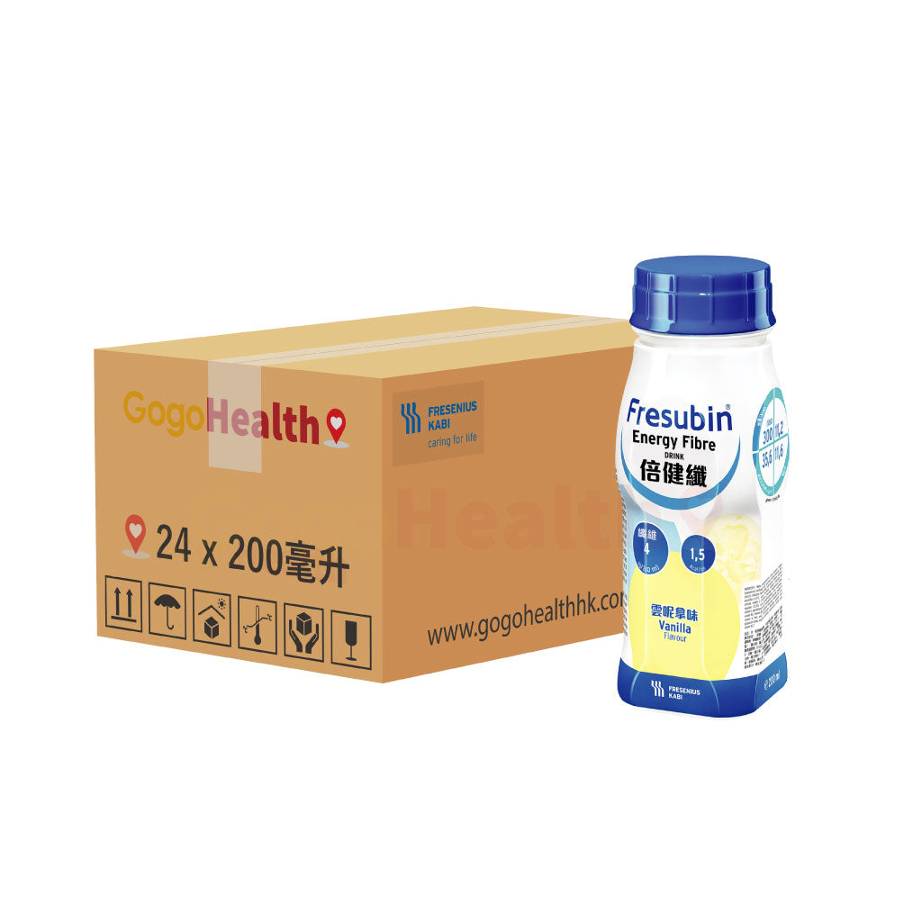 倍健纖 Fresubin® Energy Fibre DRINK 高能量纖維營養品 (200毫升 x 24支)