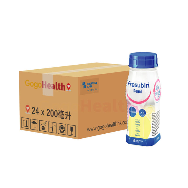 腎力康™ Fresubin® Renal Drink 慢性腎病或未洗腎專用營養品 (200毫升 x 24支)