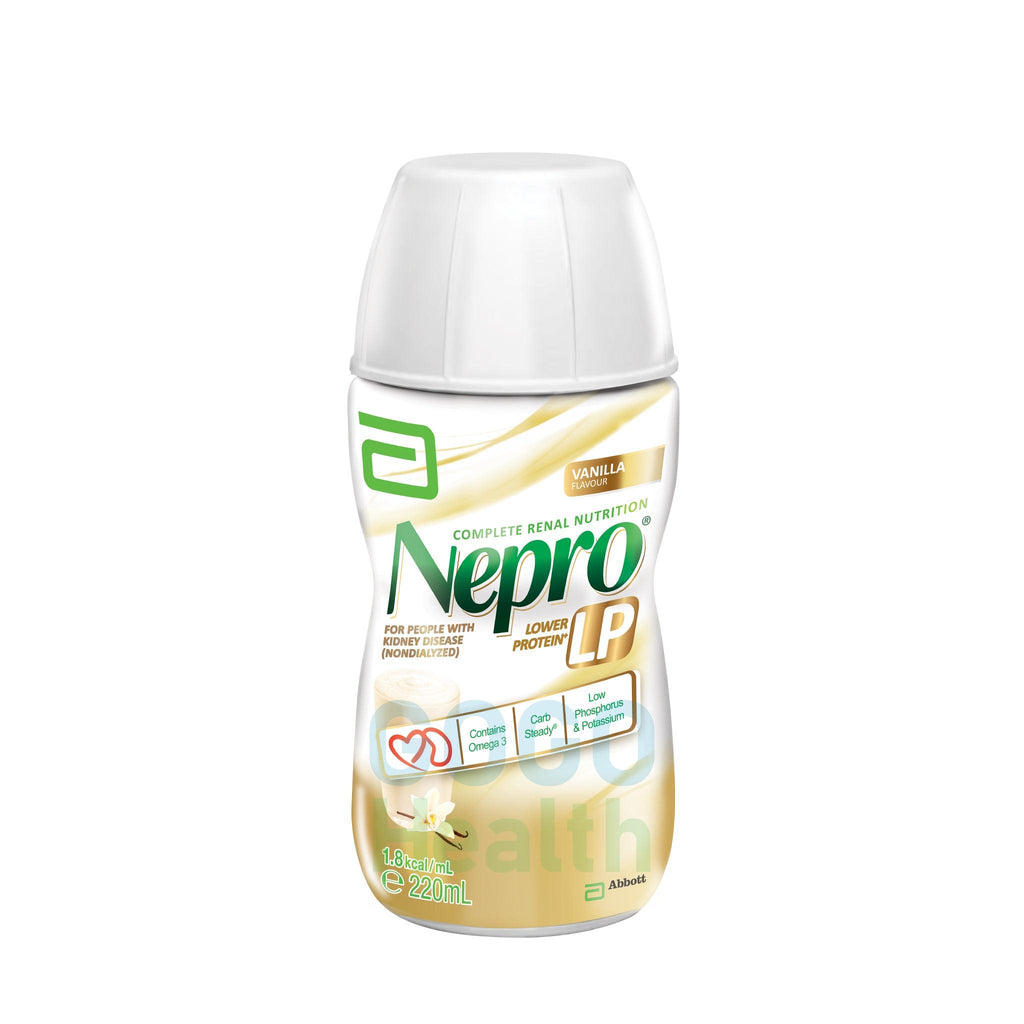 怡腎康™ 較低蛋白 Nepro® LP 慢性腎病人士專用營養品 (220毫升 x 30支) - GogoHealth