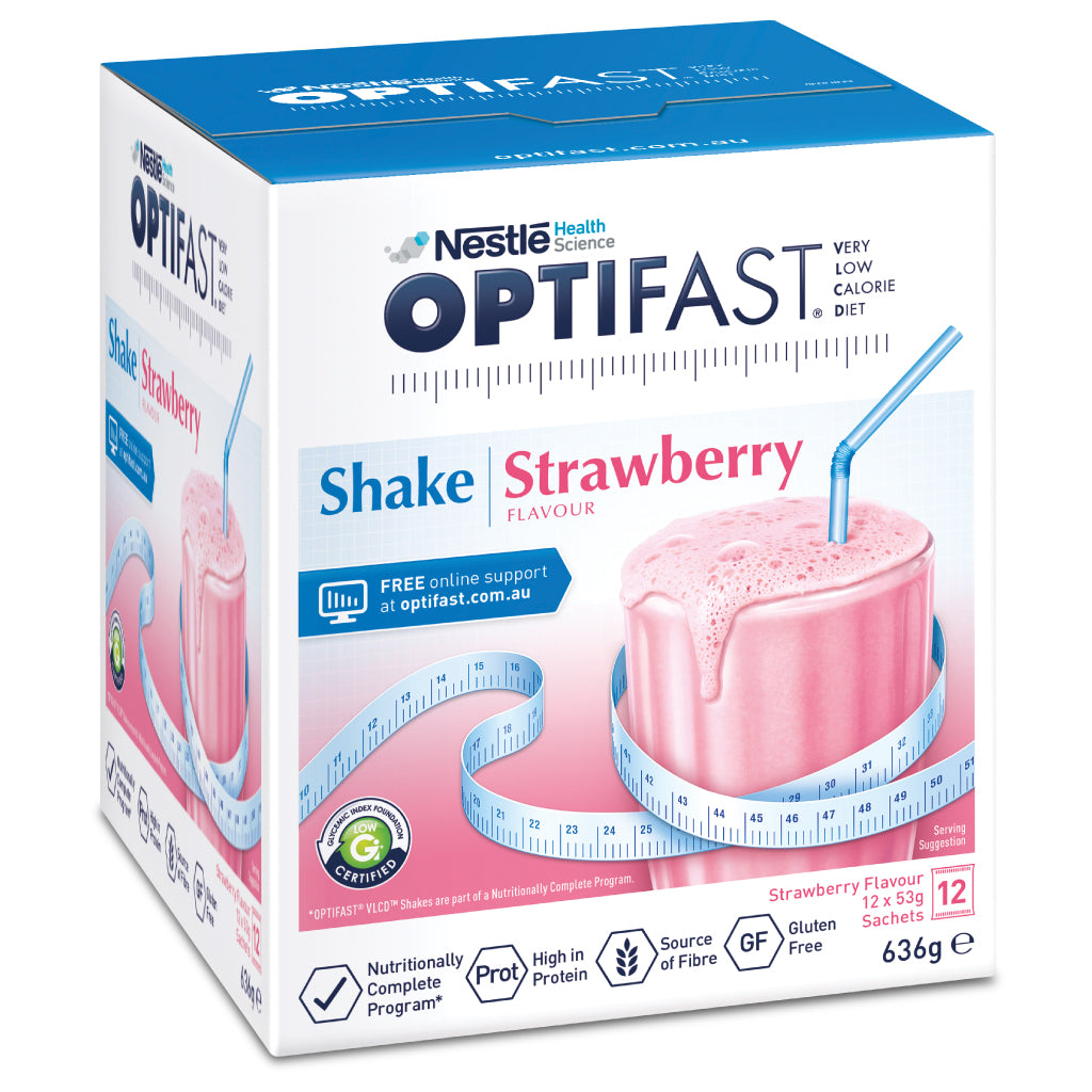 OPTIFAST-Shake-瘦身-奶昔-代餐-Weightloss-Milkshake-雀巢-Nestlé-草莓味-草莓-味-Strawberry-GogoHealth