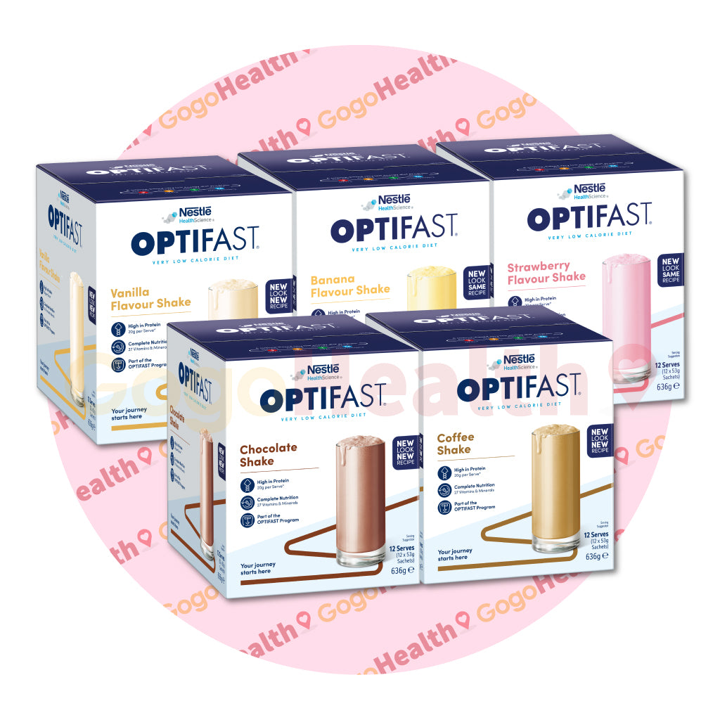 Aprifast Injection OPTIFAST® 瘦身奶昔代餐 (53克 x 12包) – GogoHealth