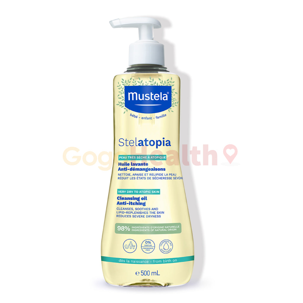 Stelatopia 2-in-1 shower oil Cleansing oil Anti-itching (500ml)