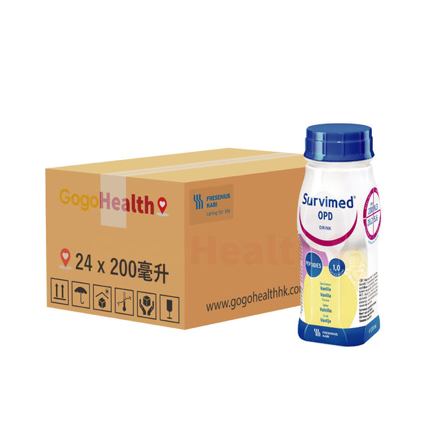 速得康™ Survimed® OPD DRINK 水解蛋白營養品 (200毫升 x 24支)